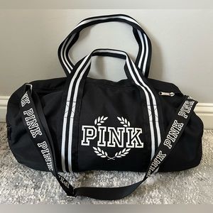Black Victoria’s Secret Duffle Bag
